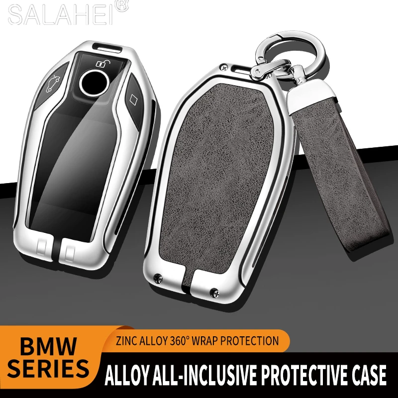 

Zinc Alloy Car Key Case Cover Holder Shell Fob For BMW M 3 5 7 Series G11 G12 G30 G31 G32 I8 I12 I15 G01 X3 G02 X4 G05 X5 G07 X7