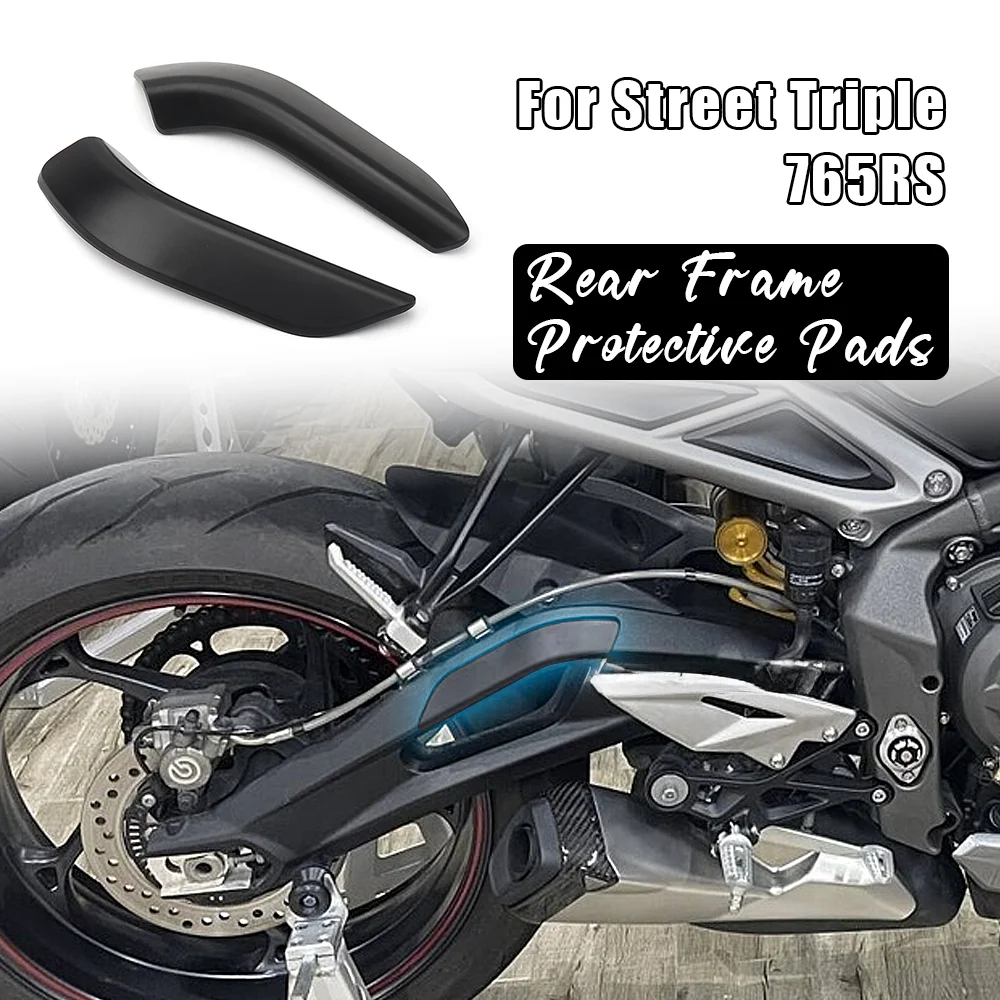 

New Motorcycle Anti-collision Protector Rear Stickers Side Protection Guards For Street Triple 765 RS For STREET TRIPLE 765RS