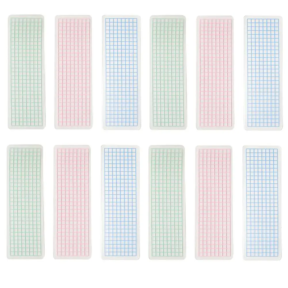 

45 Pcs Boards Organizer Plates Plastic Cards Washi Cards Sticker Subpacking Craft DIY Washi Tape Boards Home Office Use