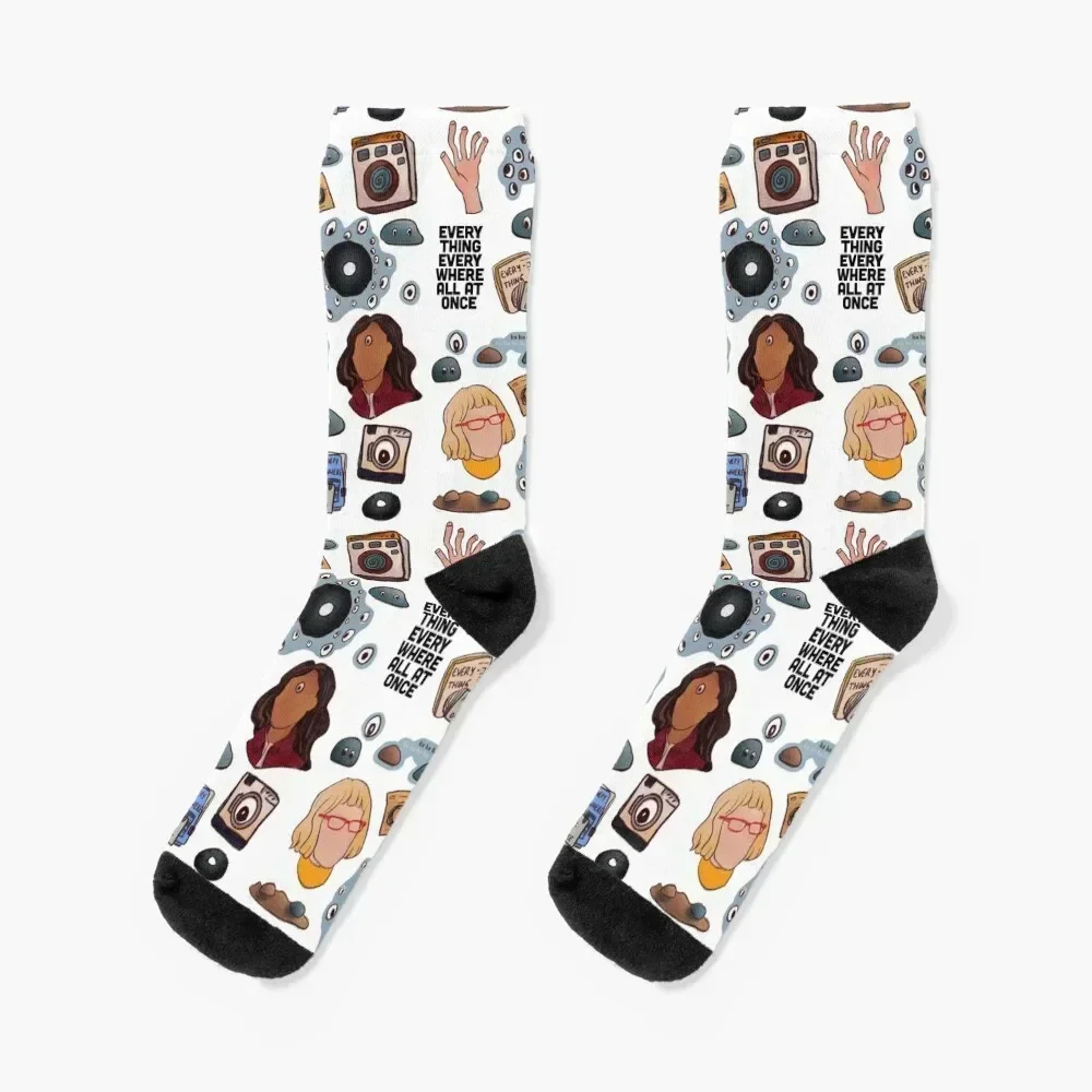 

Everything Everywhere All At Once Socks cotton FASHION winter thermal anti-slip Socks Female Men's