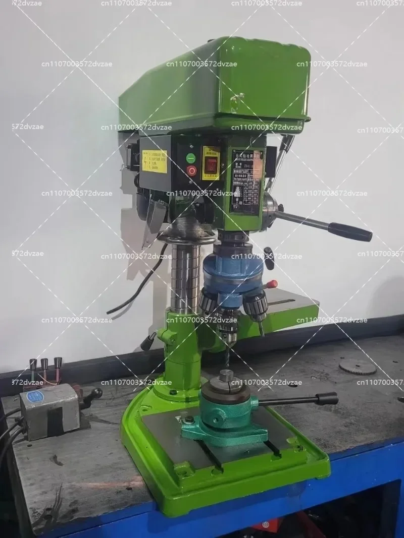 Multi-bit Quick Bench Drill  Manual Rotation Tool with Chamfer Tapping Integrated Three-head Drilling for Precision Work
