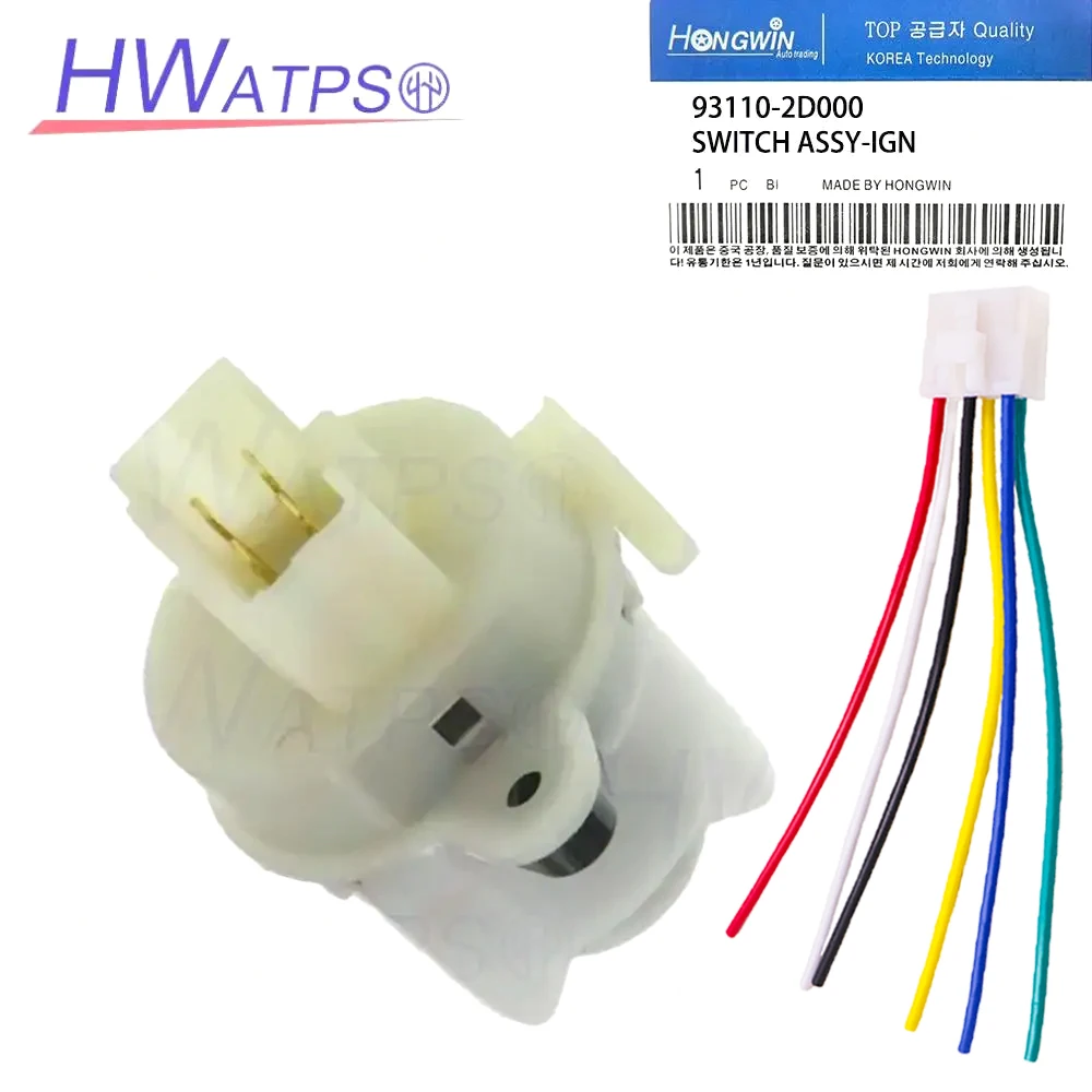 

93110-2D000 931102D000 Ignition Starter Switch For Hyundai Tucson Elantra Santa Fe Kia Sportage Sorento Spectra 2001-2010
