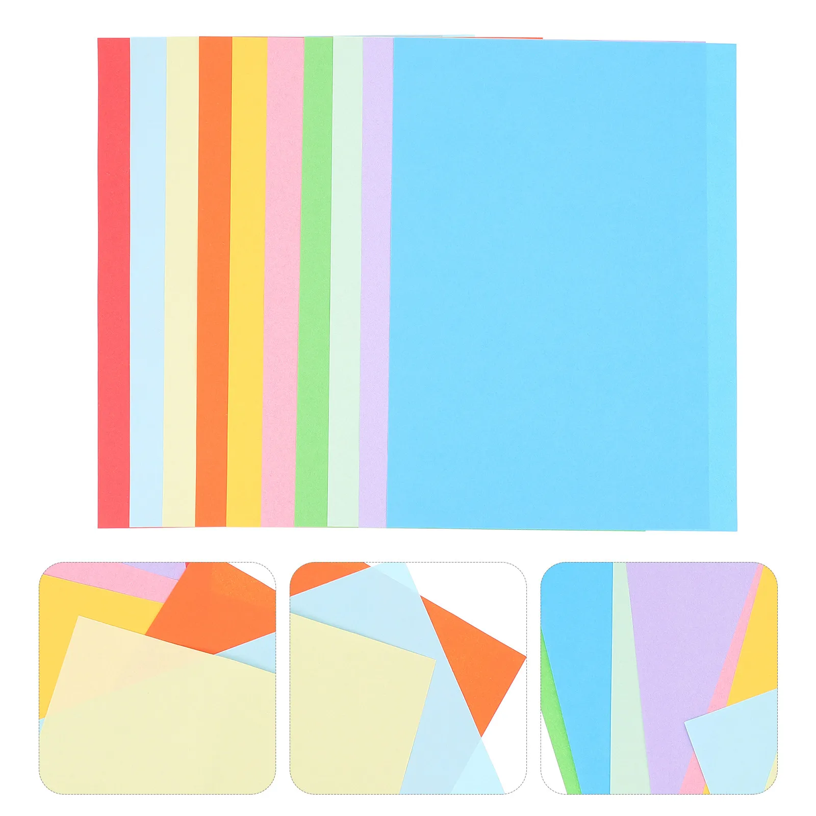 

200 шт. Детская бумага для оригами, цветная, двусторонняя, для творчества, складывания, проектов, домашнего и школьного использования, принадлежности для рукоделия