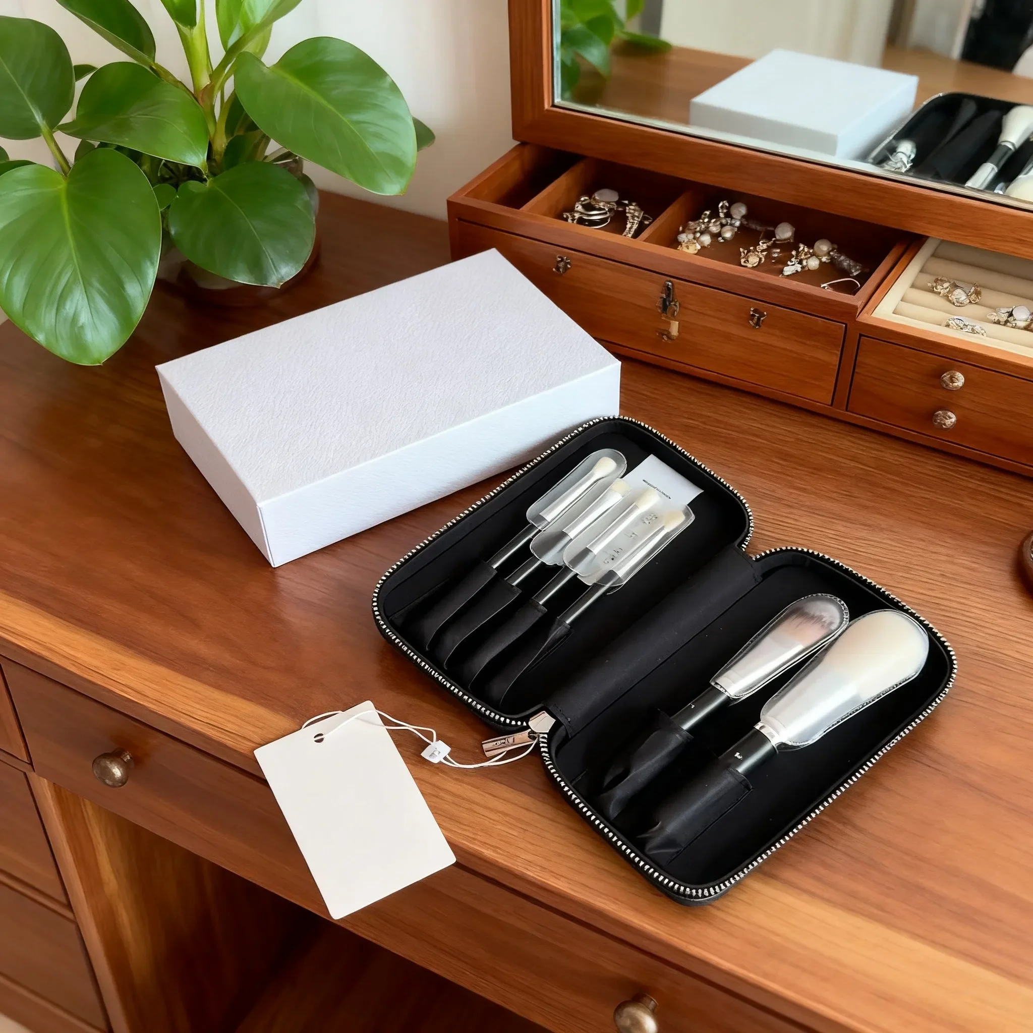 Makeup Brushes Set Luxury Holiday Gifts for Wife Girlfriend D Series Foundation Brush Blush Eyeline Brush Eye ShadowBrush beauty