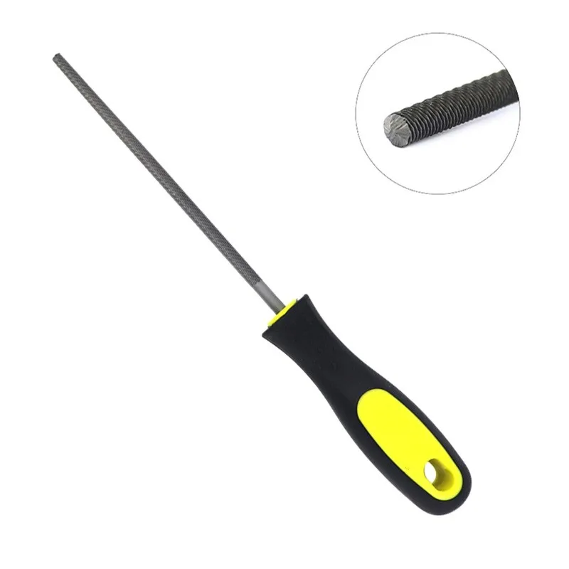 

6Inch Steel Files Metal Craft Carving Medium-Toothed Woodworking File Flat Triangle Round Square Half-Round Wood Rasp Files