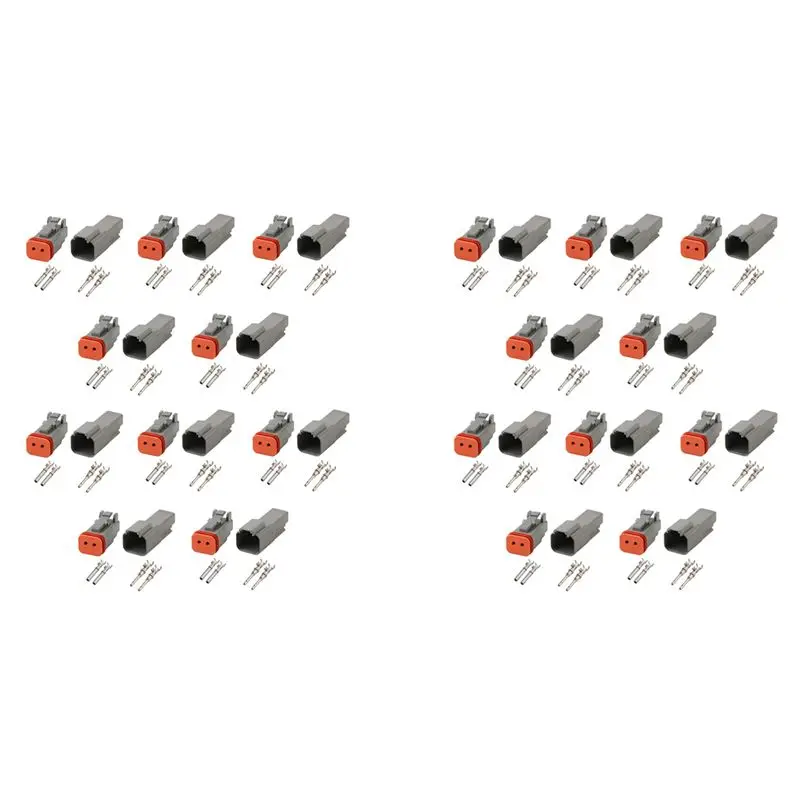 

Водонепроницаемый электрический разъем IALJ-20X Deutsch DT с 2 контактами, DT06-2S DT04-2P, штекер датчика температуры входного воздуха