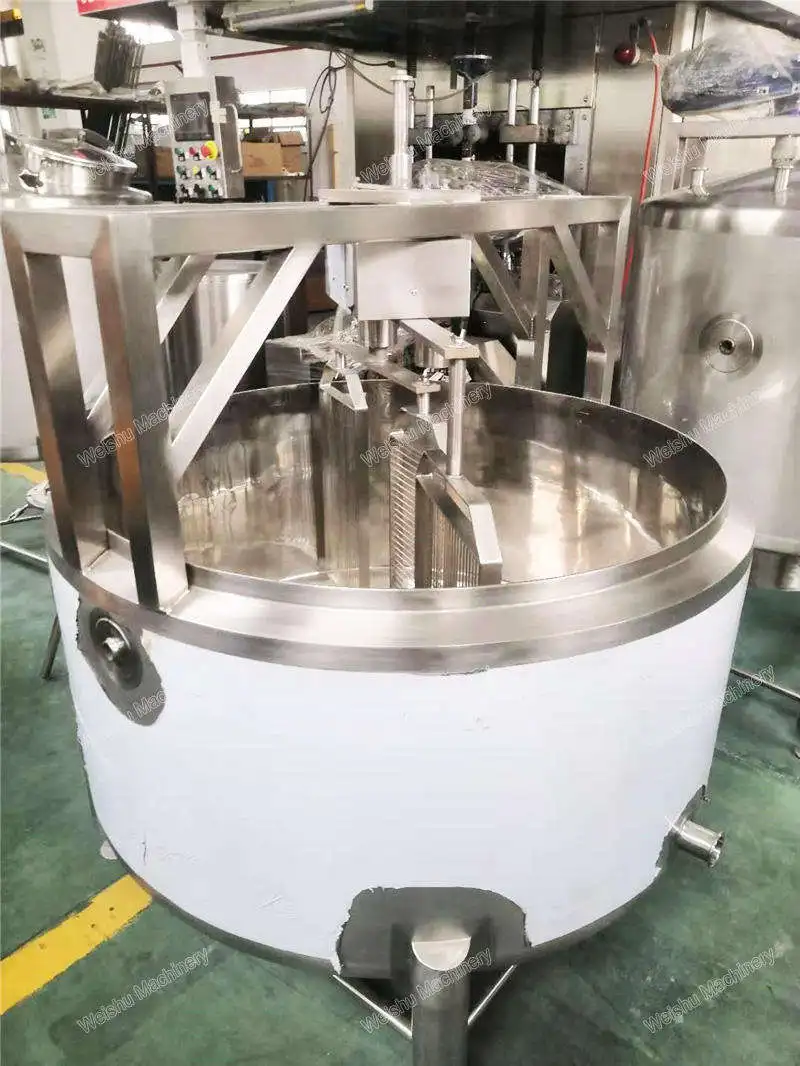 Automatic Cheese Making Machine Processing Line Mozzarella Cheese Making Machine