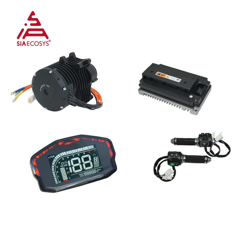 138 3000W V3 70H High Performance Mid Drive APT72400 Controller Conversion New High Performance E-Motorcycle 5500RPM