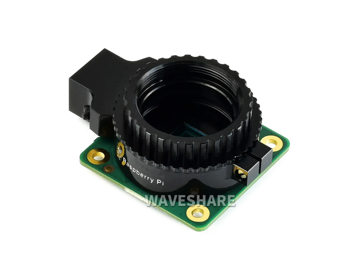 كاميرا Raspberry Pi HQ بمستشعر IMX477 بدقة 12.3 ميجابكسل مع عدسة تثبيت C/CS تدعم التصوير الفوتوغرافي والفيديو منخفض الإضاءة