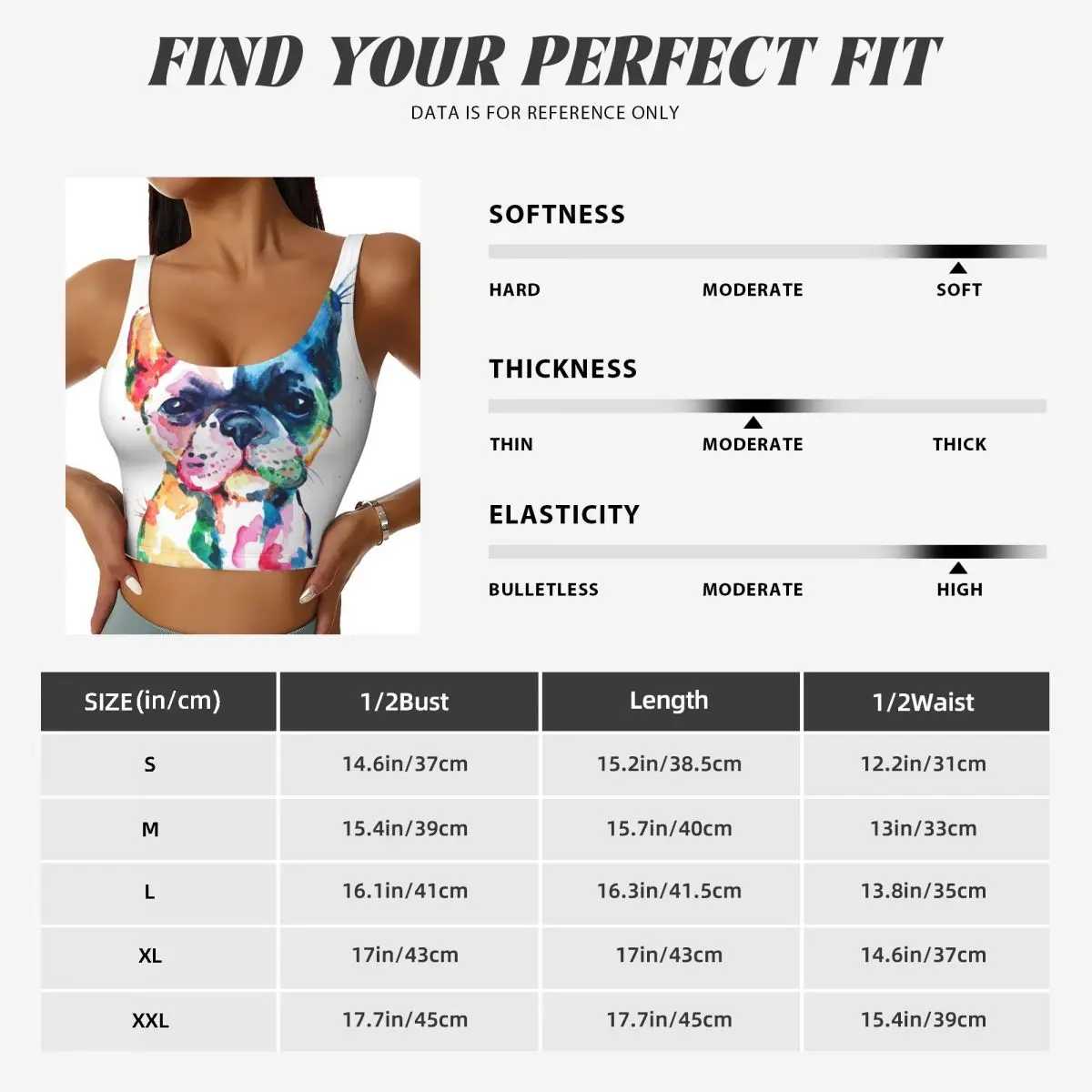 สีน้ํา French Bulldog Basic Tops ผู้หญิง Samba เซ็กซี่ V คอโยคะฟิตเนสเสื้อกีฬา