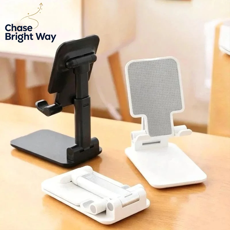 Universal Adjustable Phone Stand for Desk Foldable Desktop Tablet Holder for 4-12 Inch Mobile Phones Home Office Use