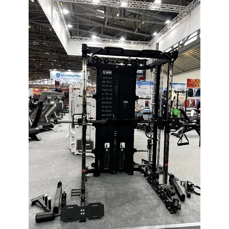 

Multi-Functional Trainer Commercial Gym Equipment Multi Body Building Machine Fts Glide Metal Construction