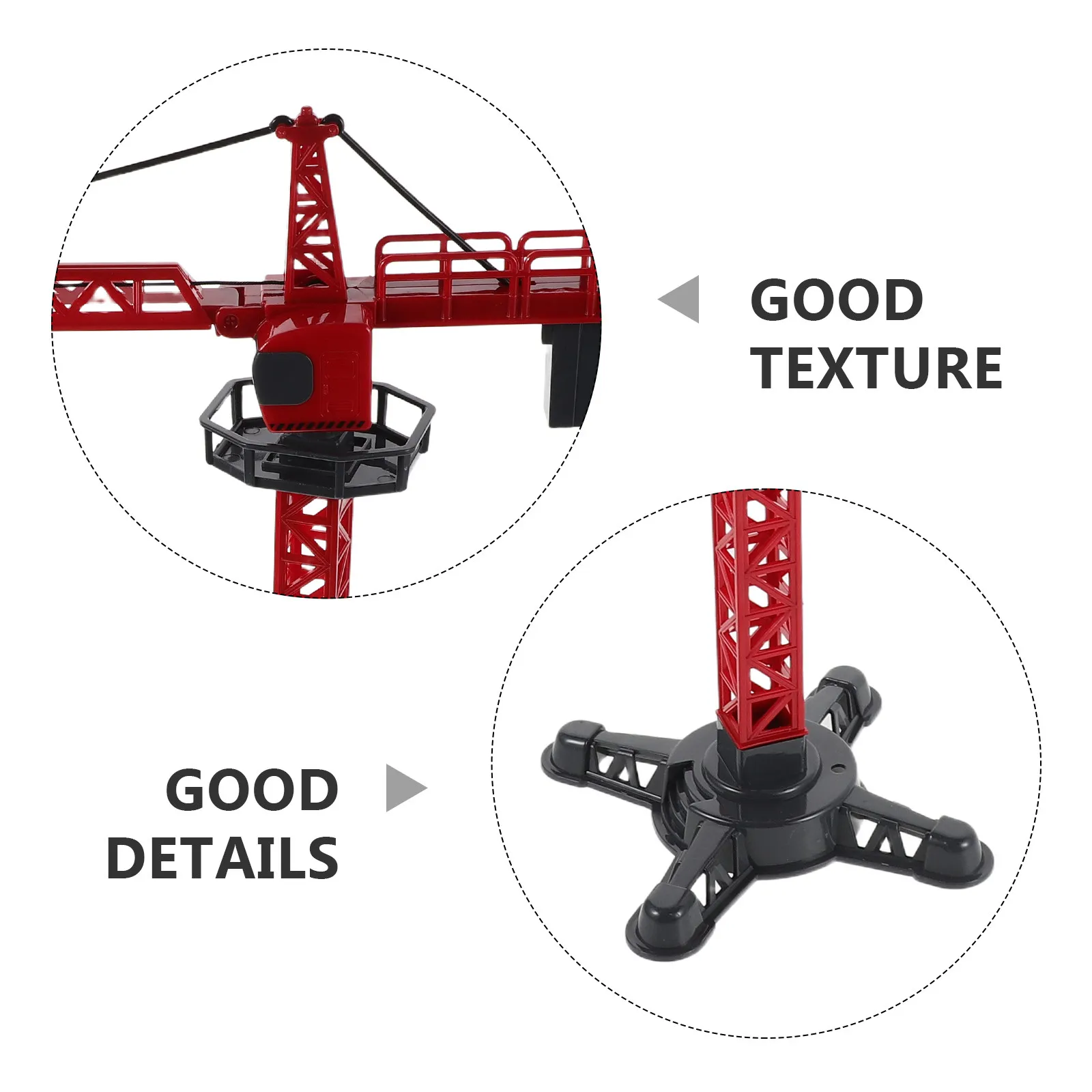 Kids Construction Crane Truck – Compact Tower Crane for Engineering Learning & Family Interactive Play