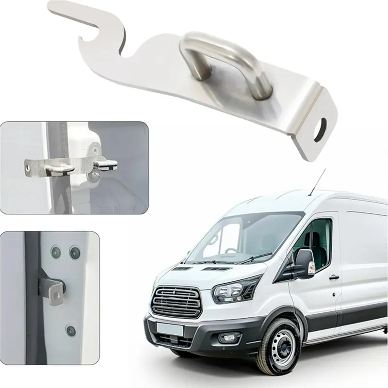 Stainless Steel Rear Door Stopper For Ford Transit Back Door NCV3 And VS30- Back Door Prop Included