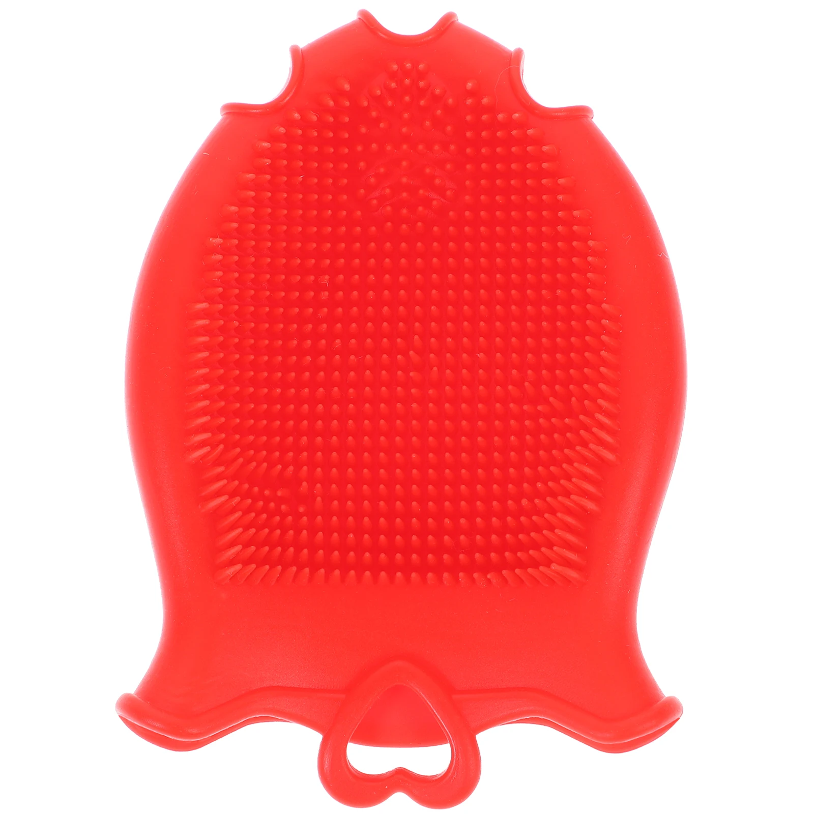 

Silicone Shampoo Brush Soft Bristles Baby Shower Bath Toddler Hair Comb Body Massager Kids Scalp Exfoliating Bath