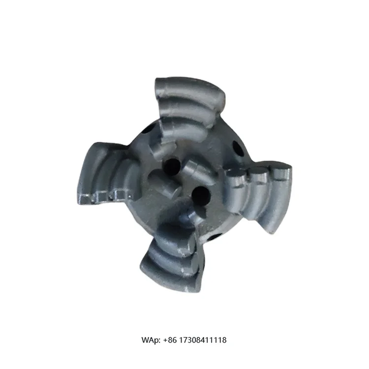 

6'' 153mm PCD 4 wings 3 wings matrix Body Concave Bit for Hard Rock Drilling Water Well Drill Bits