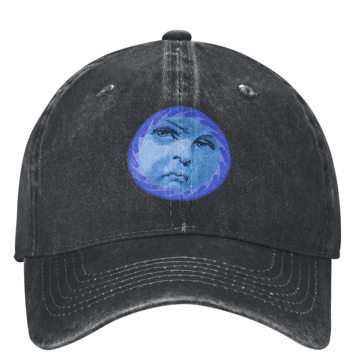 Smashing Infinite Sad Face Tour Baseball Cap blue Vintage Unisex Teens Hippe Dad Hats Sun protection Hiking Fishing Baseball Cap