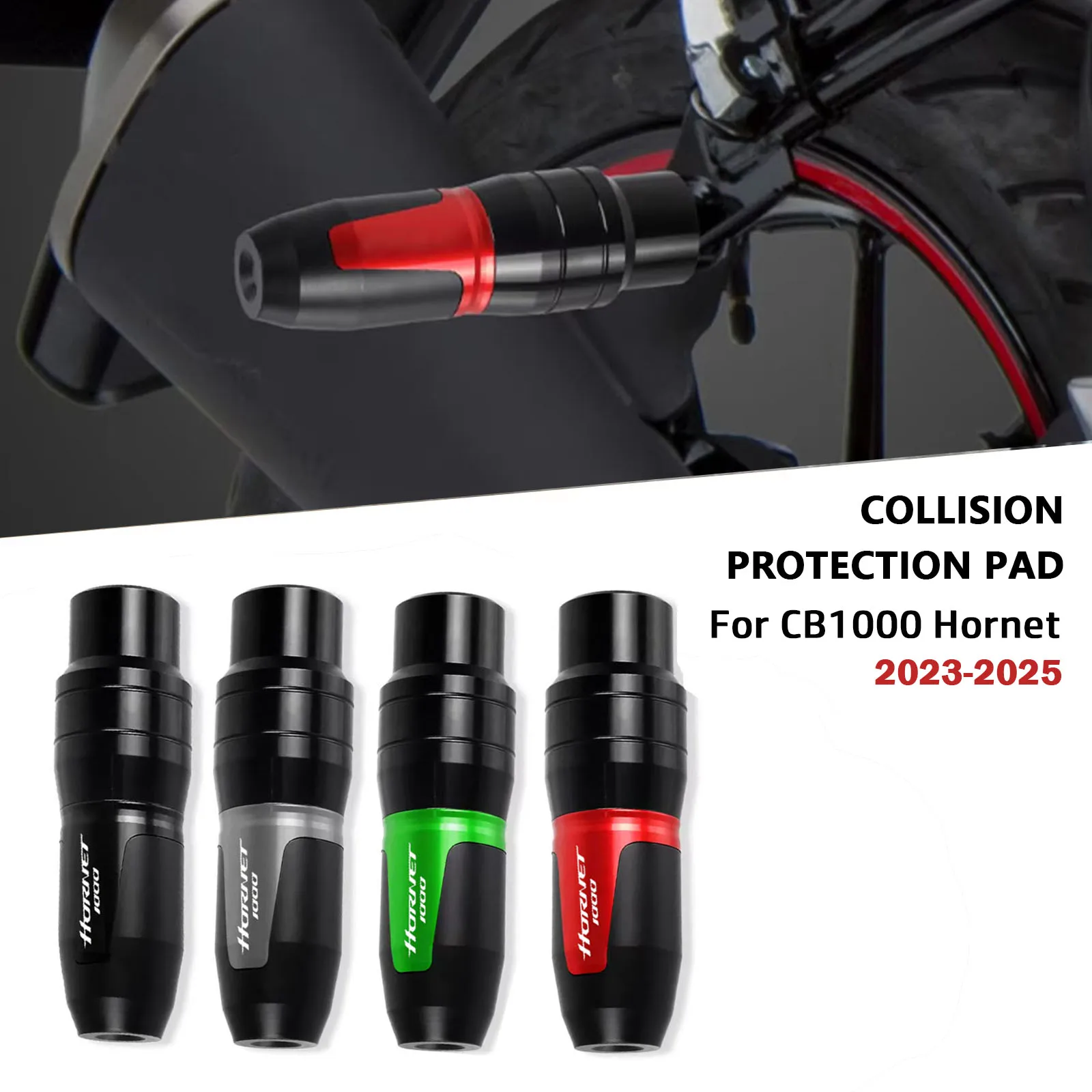 

Для CB1000 Hornet 2024 2025 2023, аксессуары для мотоциклов, защита от падения выхлопных газов, слайдер, аварийная накладка