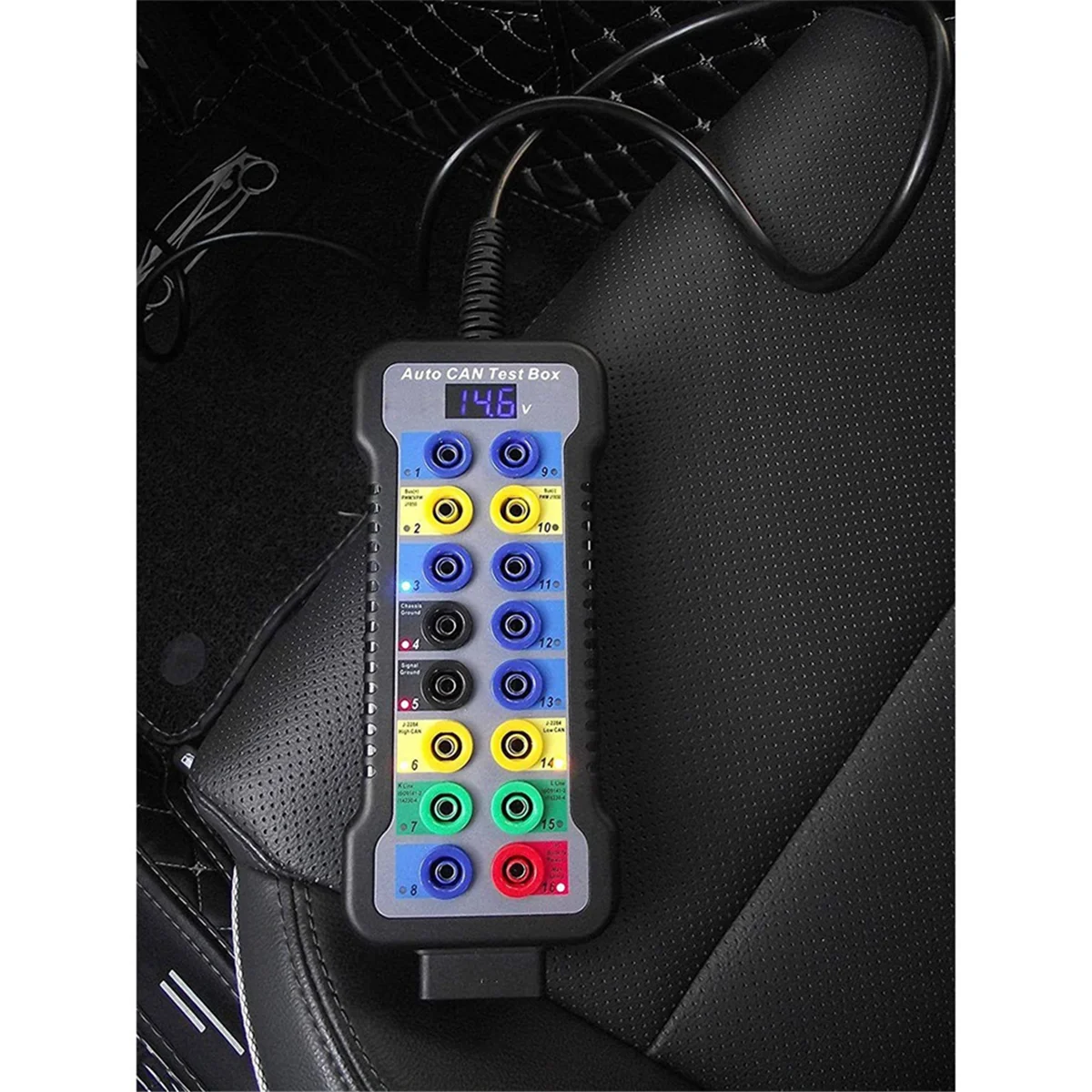 

AA98 Новый автомобильный разрывной блок OBDII Obd Breakout Box Автомобильный детектор протокола Автомобильный интерфейс Obd2 Автомобильный монитор с коробкой Pin Out