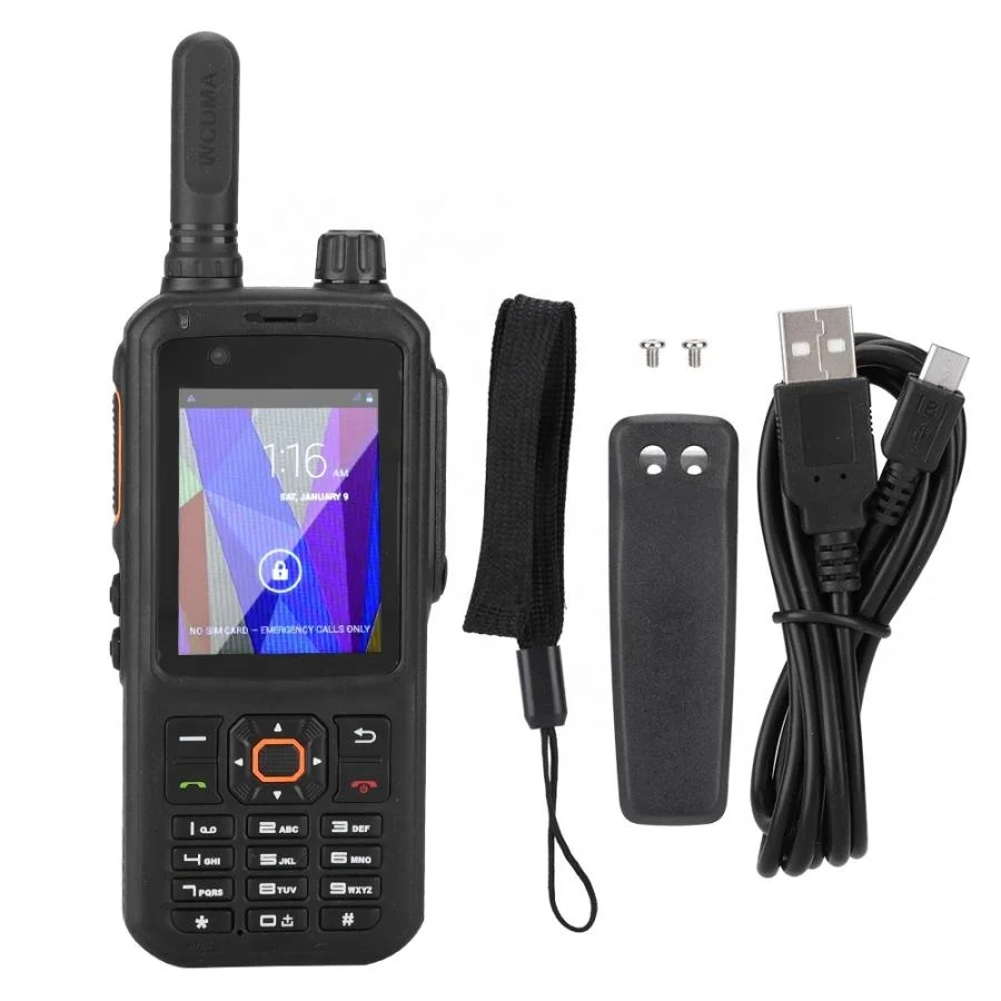 

Discount ptt walkie talkie sim card wifi Poc Network real ptt network radio 100km walkie talkie T298s