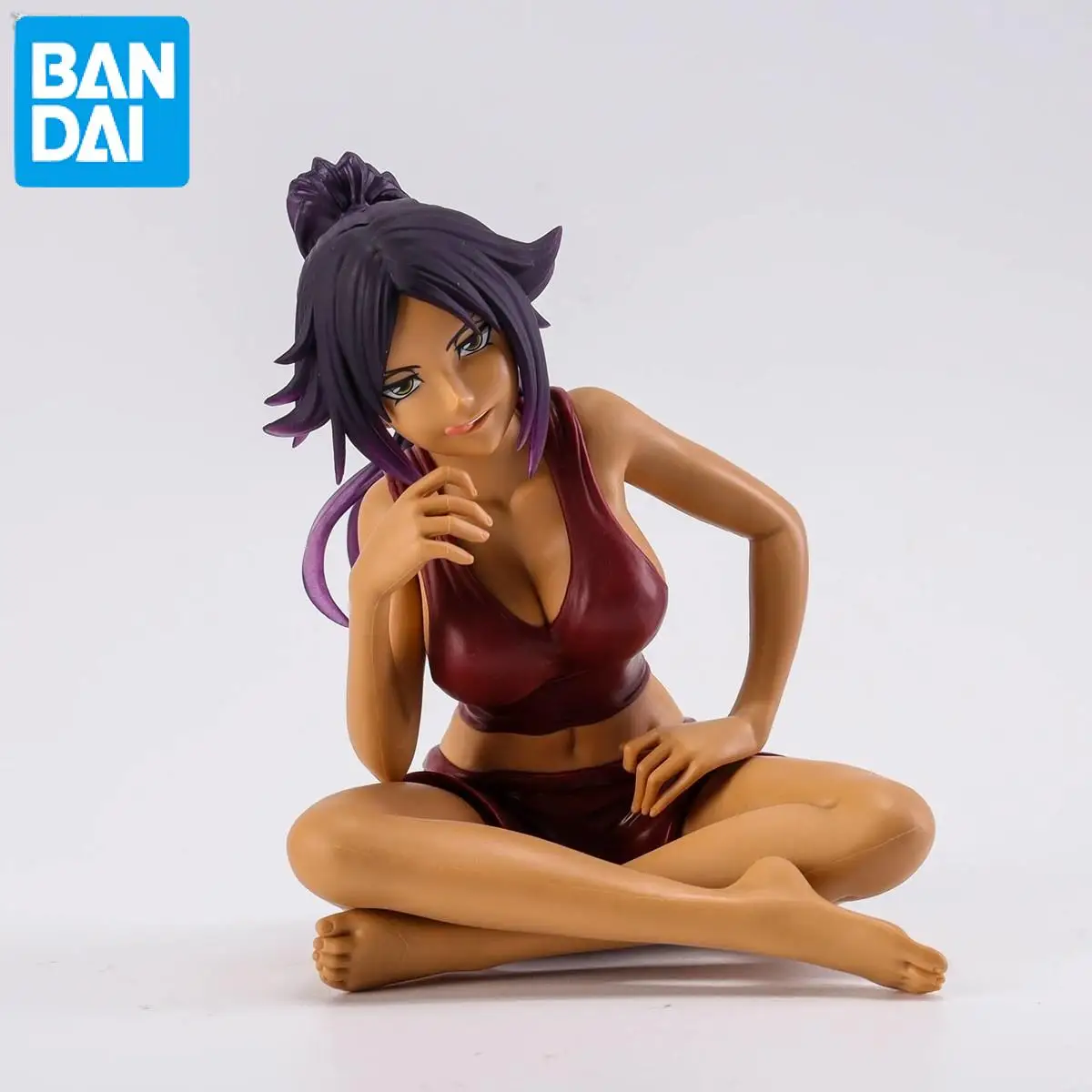 In Stock Original Banpresto Bleach Shihouin Yoruichi Figure Genuine Anime Collectible Boxed Model Dolls Toy Ornament Decoration