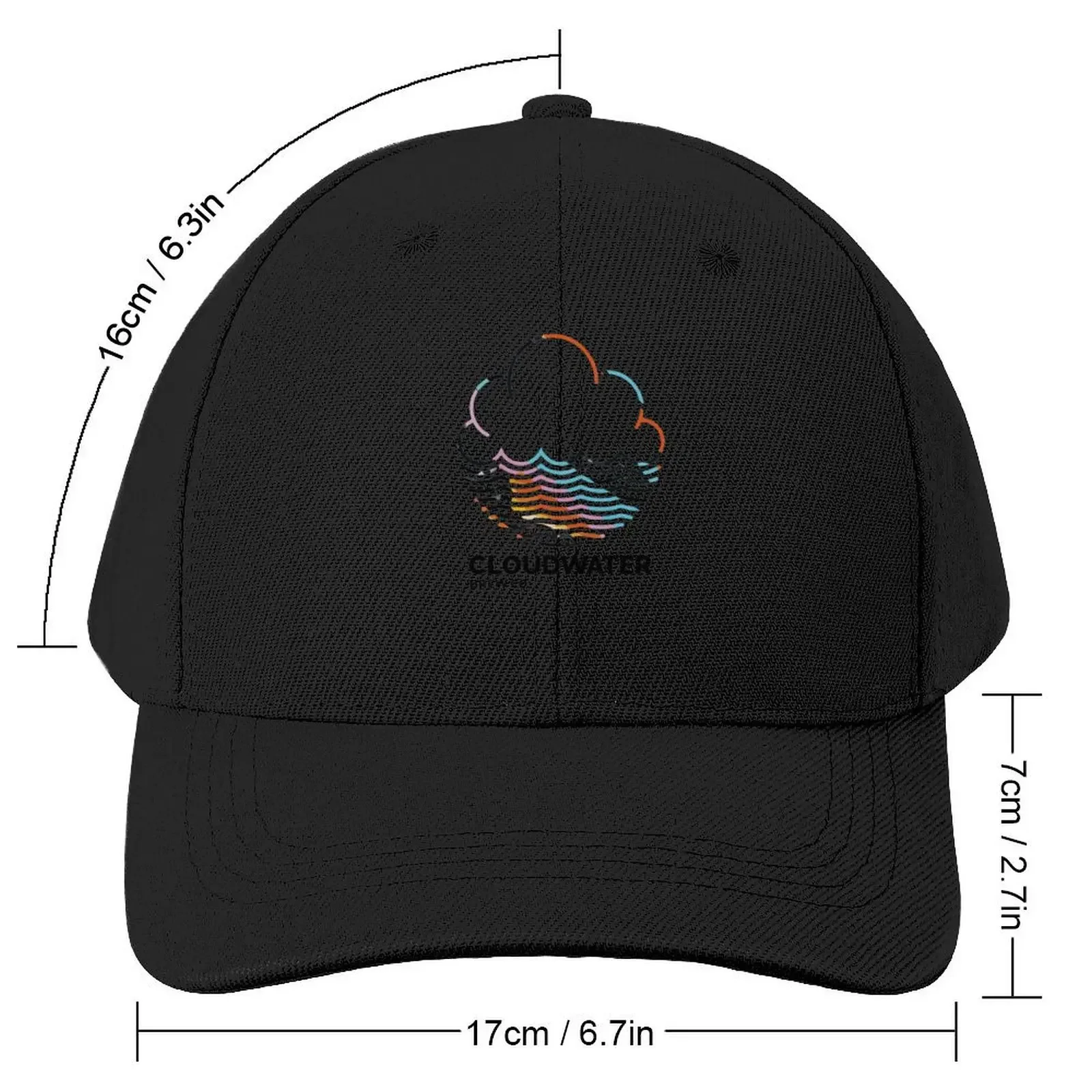 Cloudwater Brew Baseball Cap derby hat Sun Cap Luxury Hat custom Hat Golf Men Women's