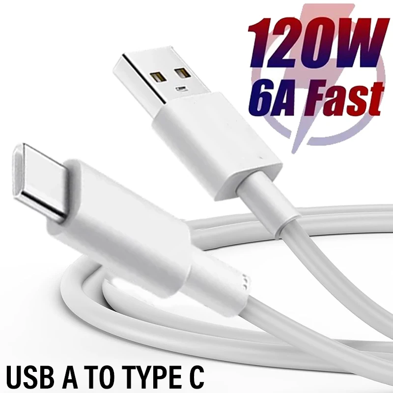 

Кабель USB A – Type-C для быстрой зарядки и передачи данных, универсальный для мобильных телефонов, планшетов и ноутбуков, шнур для быстрой зарядки USB-C, кабель для передачи данных