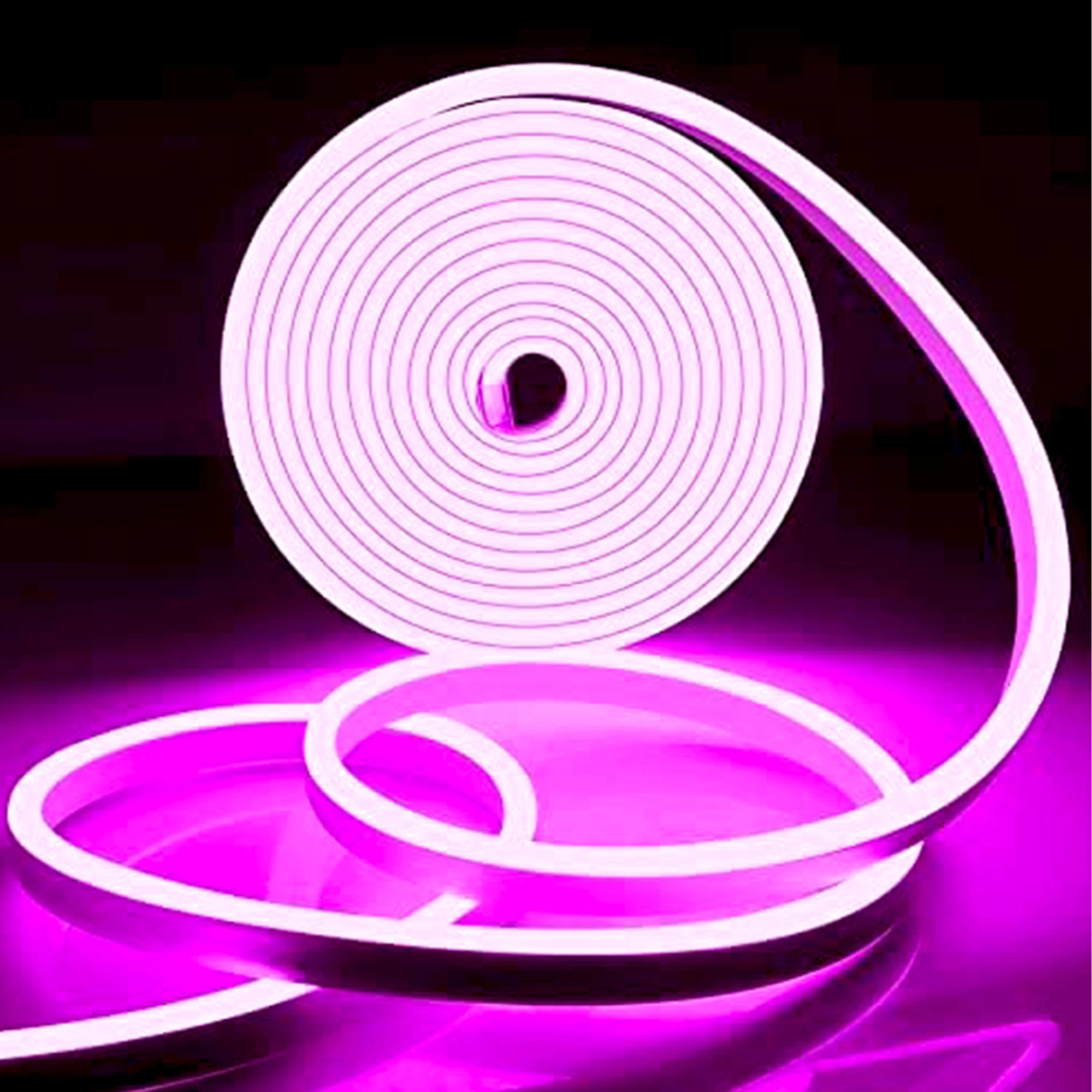 5m 12V LED Neon Strip Verlichting Outdoor Waterdichte Siliconen Neon Lamp Outdoor DIY teken Diode Tape Home Garden Decor Aquarium Licht