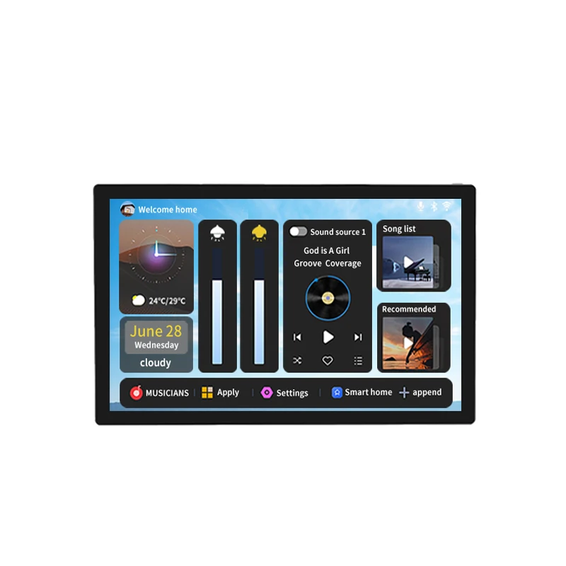

10.1 Inch Wall-Mounted Smart Home Control Panel with POE Android IOS-Android Tablet WiFi Touch Screen IPS Display App Control