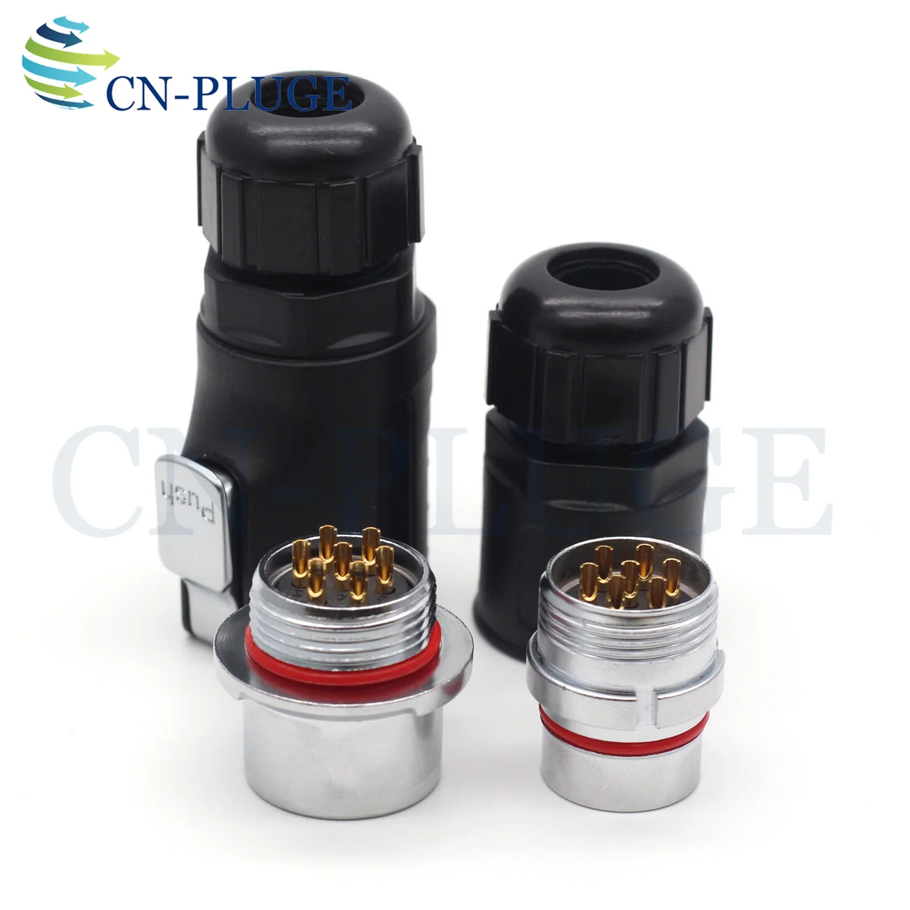 XHP20 สายเชื่อมต่อ Docking 2 3 4 5 6 7 8 9 10 12 Pin Ip67 กันน้ําปลั๊กและโทรศัพท์มือถืออุปกรณ์ Docking Socket