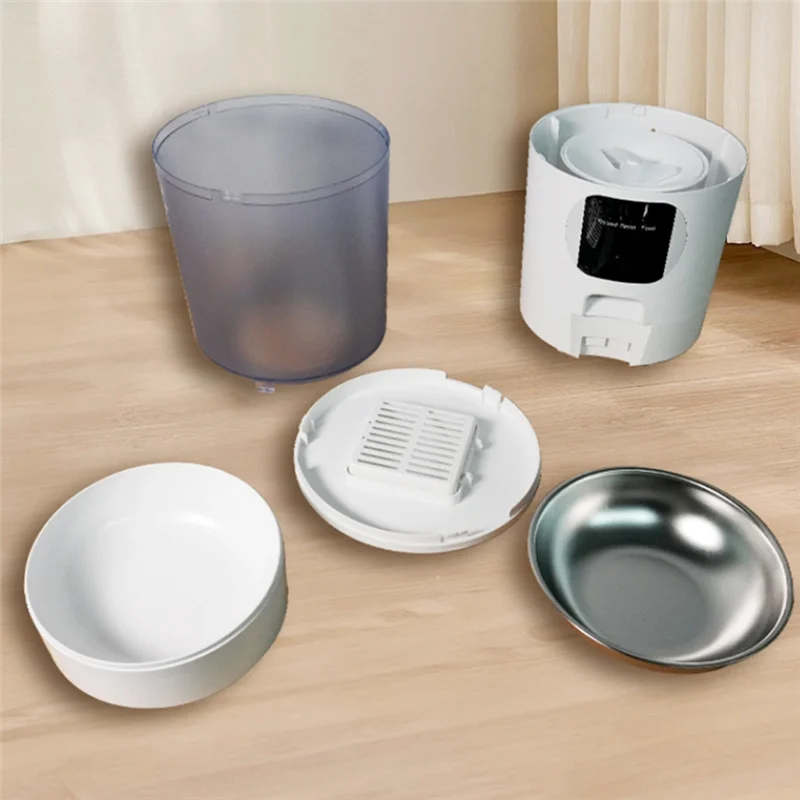 AB42-Pet-Focused 6L Automatic Feeder With Wide 140° Angle & Easy Clean Detachable Construction US Plug
