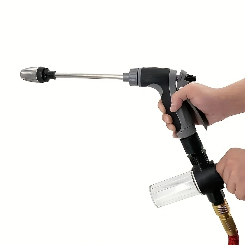 2026 Portable Automobiles Cleaning Tool High Pressure Sprinkler Water Gun Car Washers Garden Watering Hose Nozzle Foam Lance ﻿ ﻿