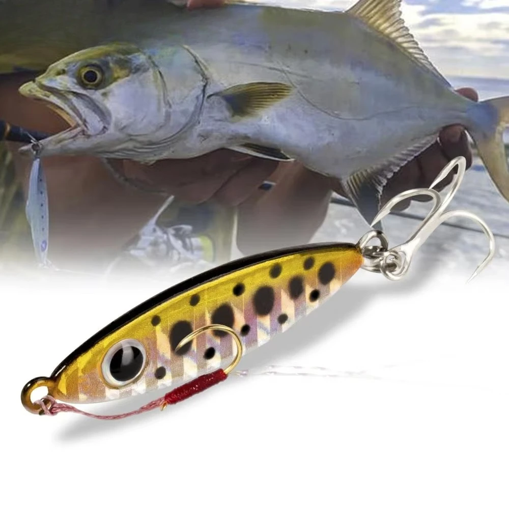 

Mini Saltwater Metal Jig Shore Fishing Lure Sinking Hard Bait 3.4g 6.6g 10g Jigging Fishing Lure Bass Trout