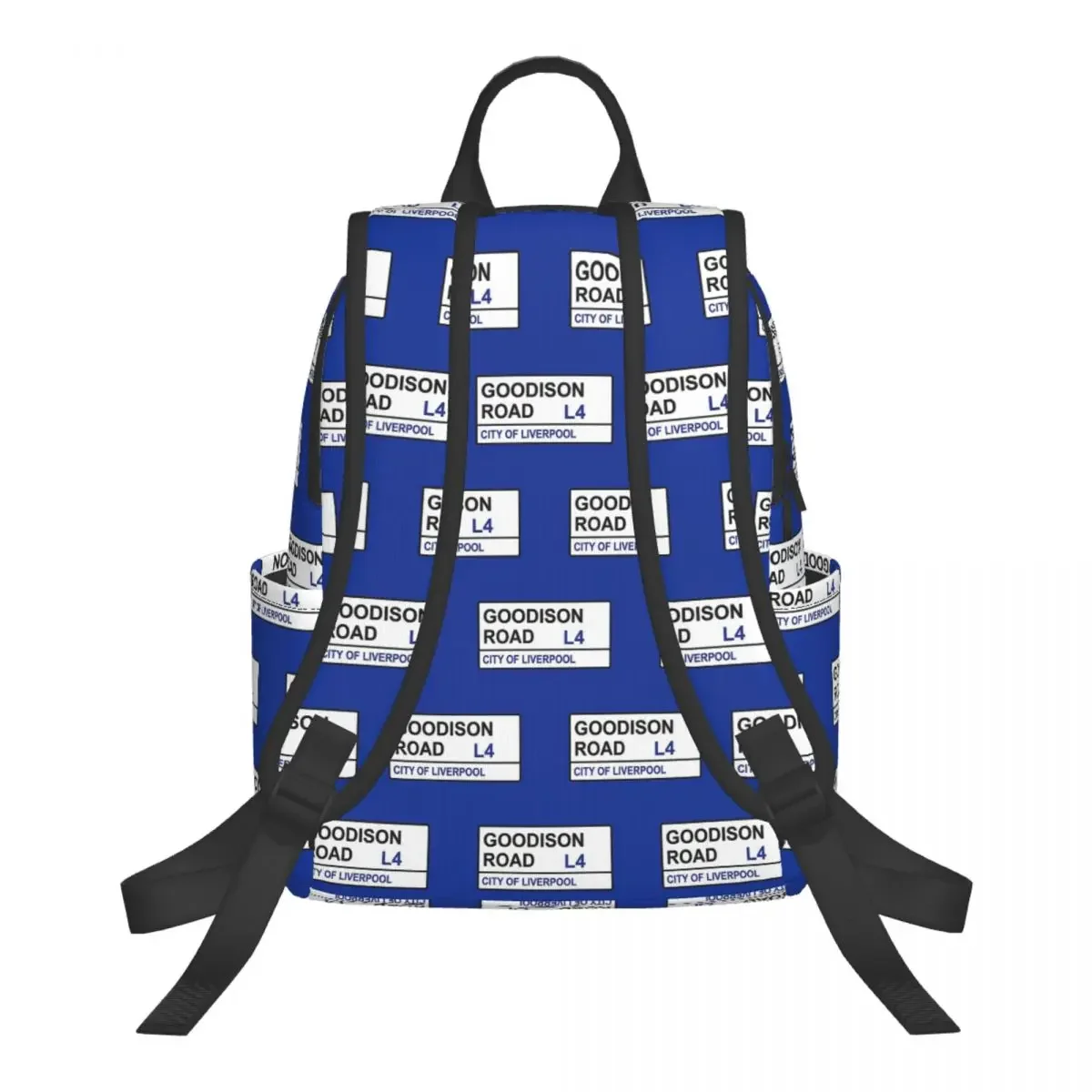 Everton Football Team Goodison Road Street Sign Backpack School Bag Hiking Travel Daypack for Boys Girls Bookbag Shoulder Bags