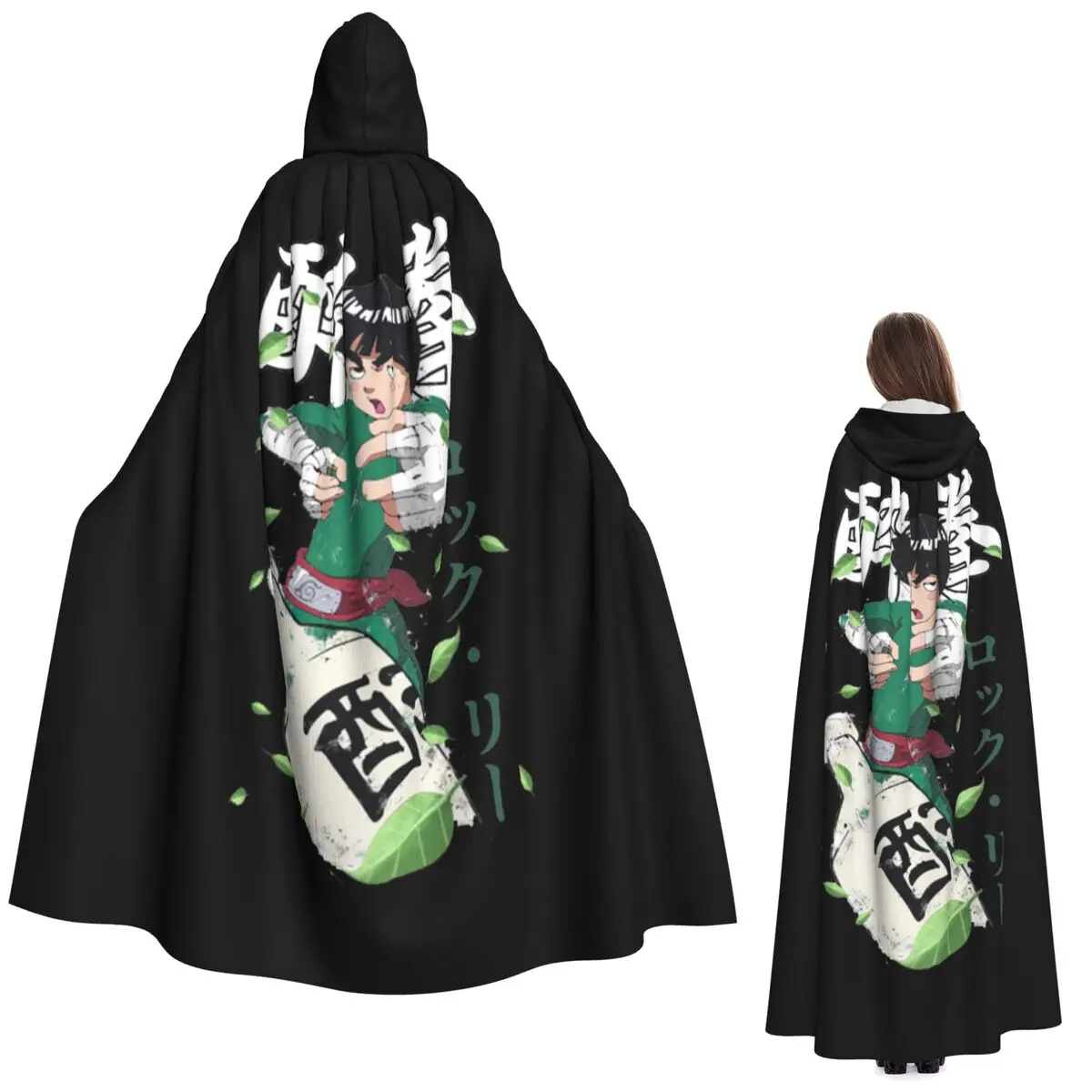 

Длинный плащ с капюшоном в стиле рок-ли, средневековый костюм ведьмы, накидка для косплея, накидка на Хэллоуин, вампир, для взрослых, унисекс