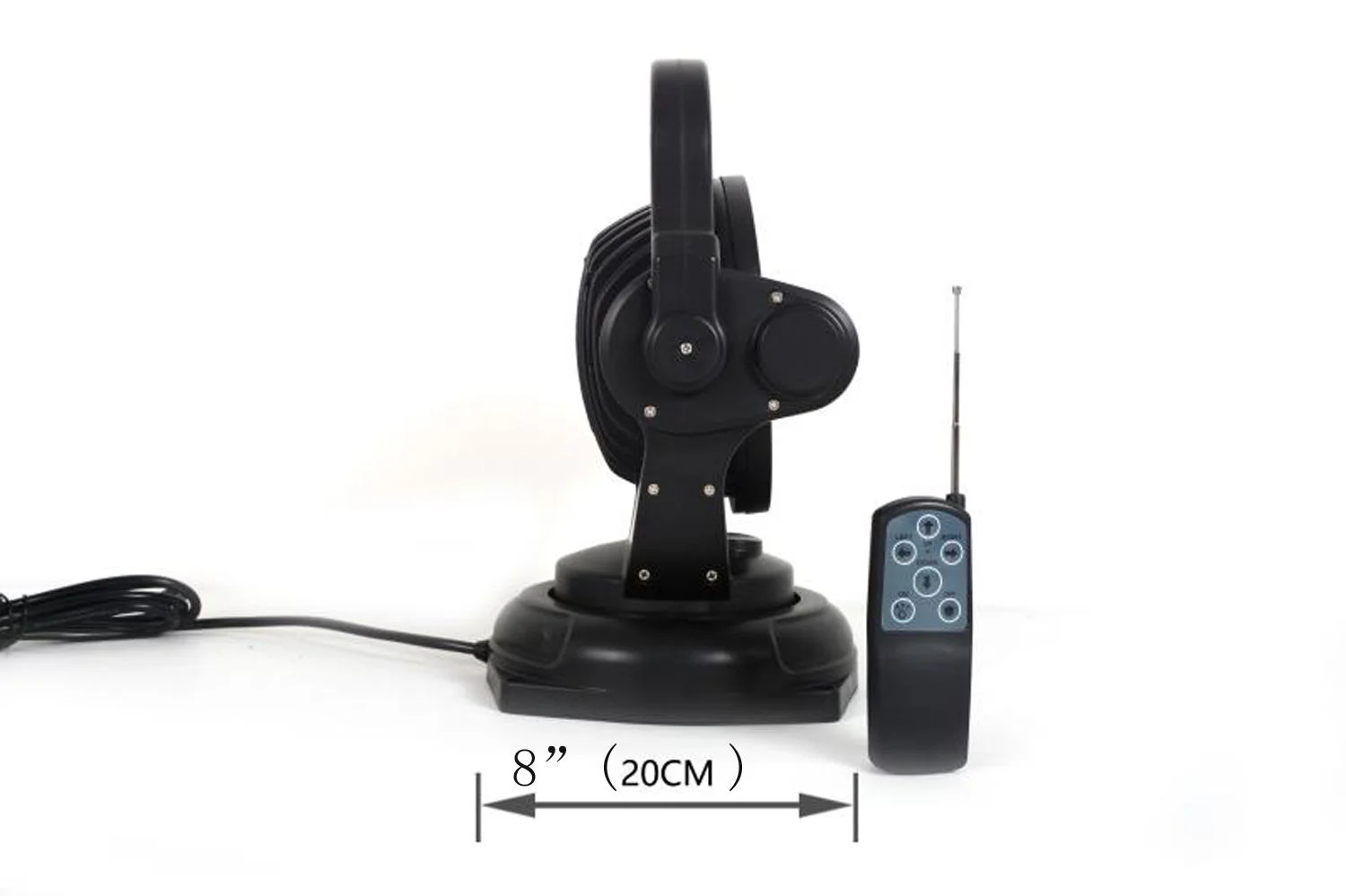 New Super Bright 90W Powerful 360 Degrees Rotating Remote Control Marine 24v LED Search Light LED Spot Lights