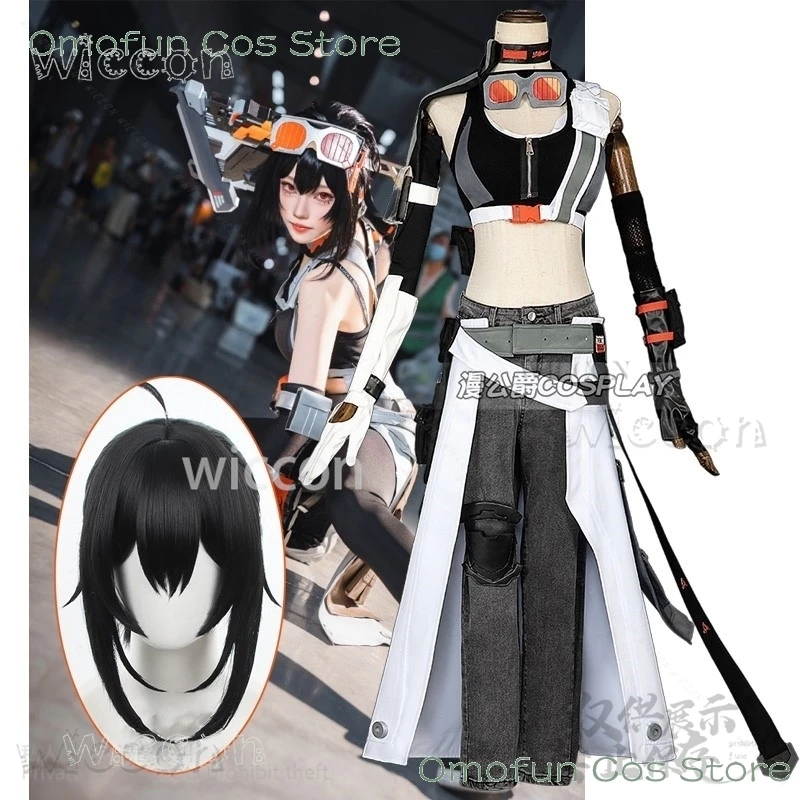 Anime Game Zenless Zone Zero Cosplay Grace Howard Costume Sexy Wigs Uniform Halloween Party Carnival Role Play Outfit Women Men