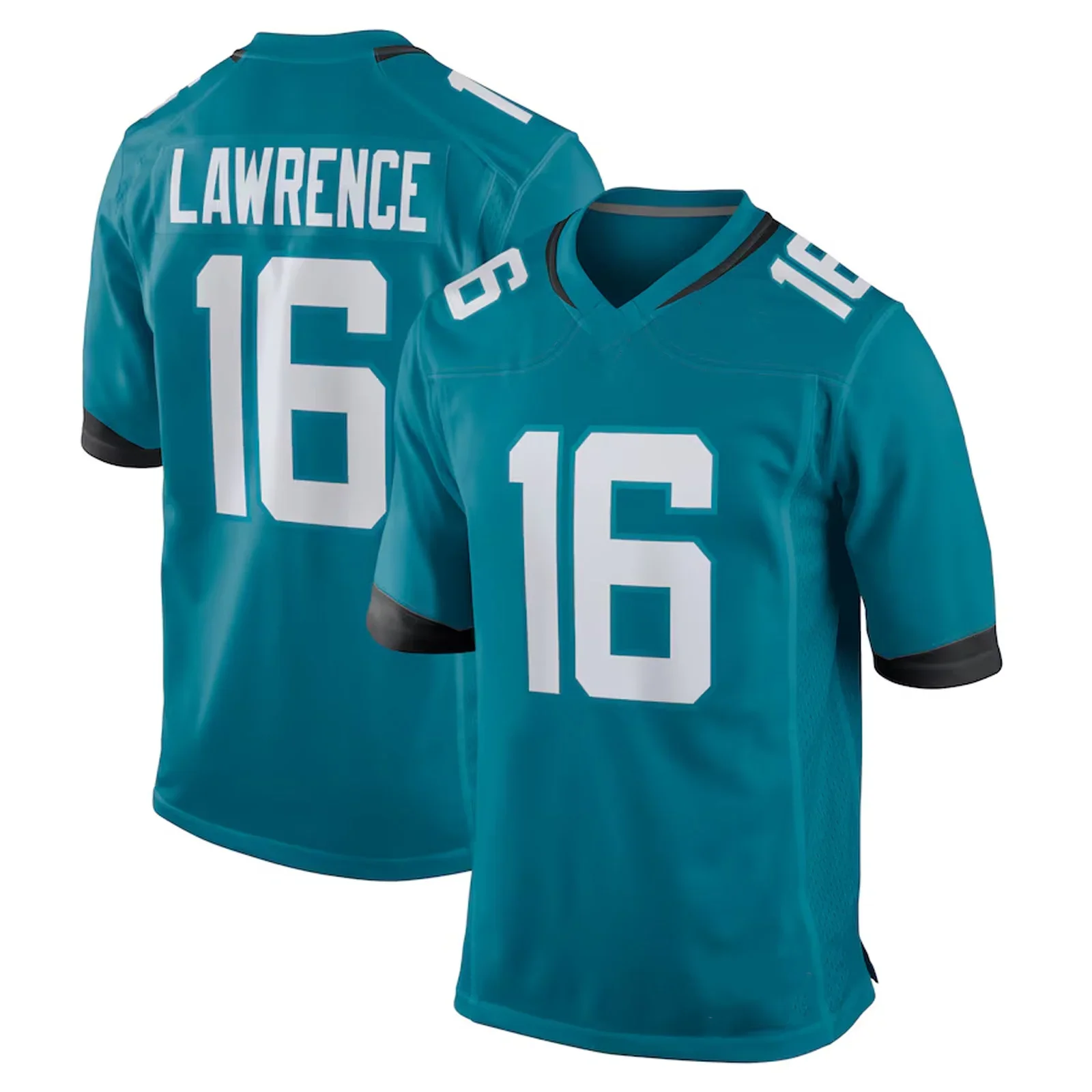 Summer Fridays 3D Print Quick Dry Breathable Sport Plus-size Trevor Lawrence Jaguars Home Game Football #16 Training Jersey