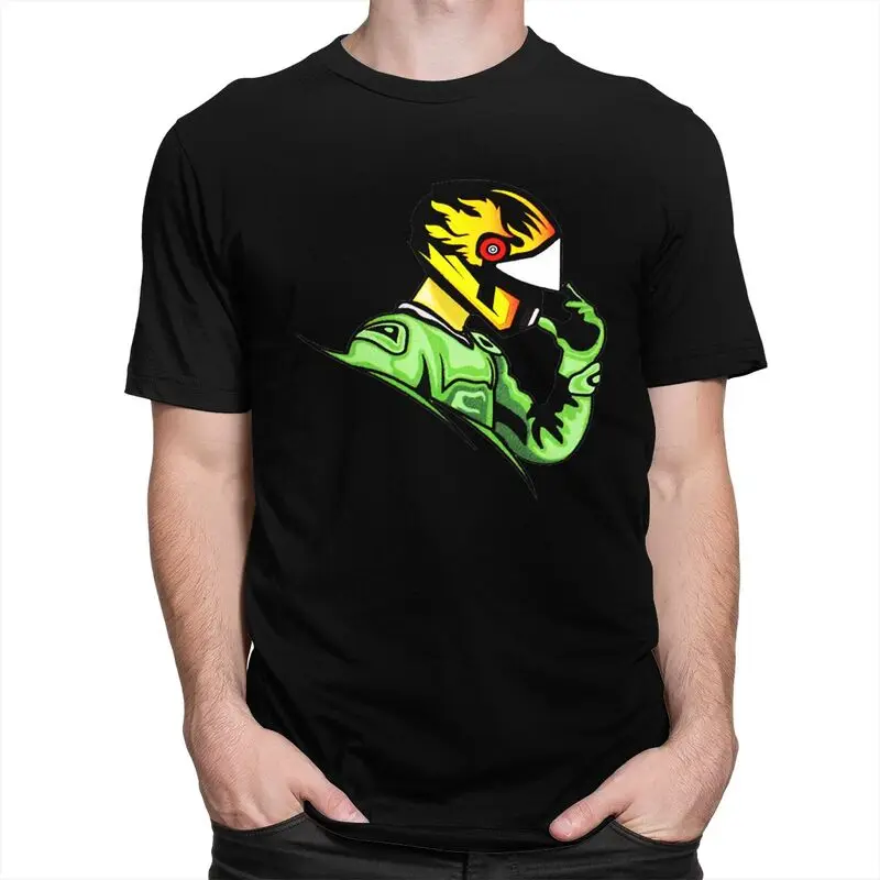 Custom Men's El Diablo 20 Fabio Quartararo T Shirt Short Sleeves Cotton Tshirt Streetwear T-shirt Graphic Motor Racing Tee