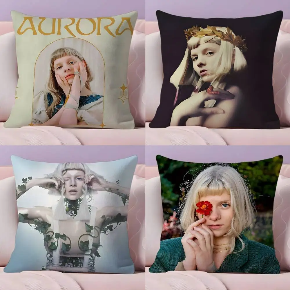 

Album A-Aurora Singer Pillow Case Pillowcase Ultra Soft Skin Friendly Fabric Cloud Like Comfort & Concealed Zipper