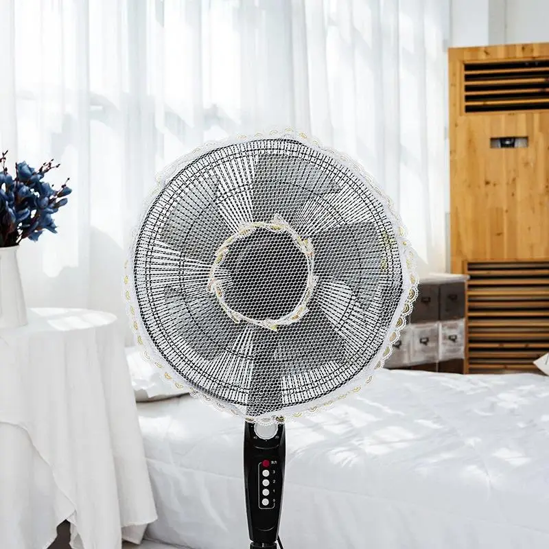 40/45cm Fan Dust Cover Anti-Pinch Hand Protection Mesh Cover Protection Net