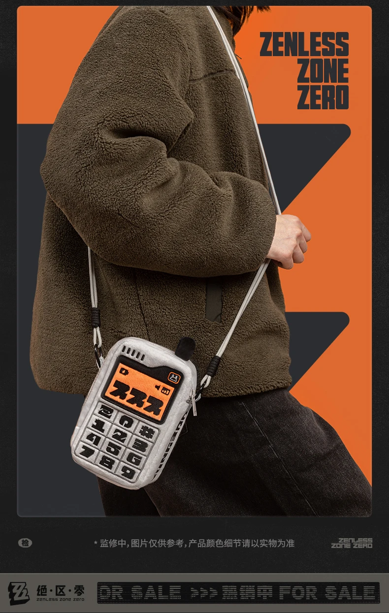 [Original] MiHoYo Offizielles Spiel Zenless Zone Zero ZZZ Urban Kit Serie Cosplay Tragbare Aufbewahrungstasche Anime-Charakter Umhängetasche – Detail 8
