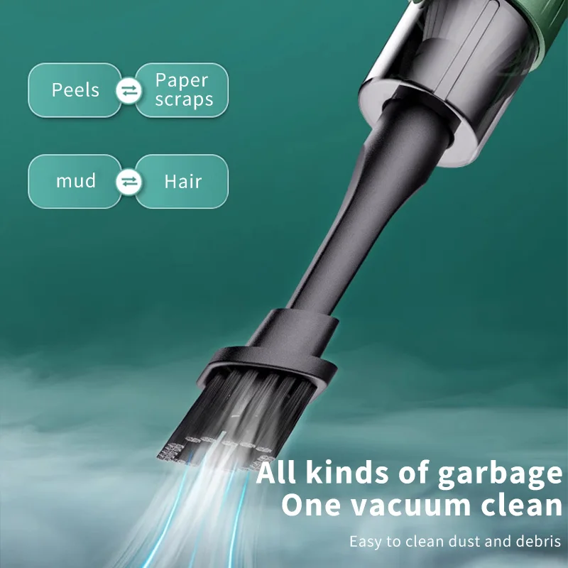 Mamidw 3 In 1 Integrated Suction And Blowing Vacuum Combination Vacuum Cleaner USB Charging Small Car Household Vacuum Cleaner