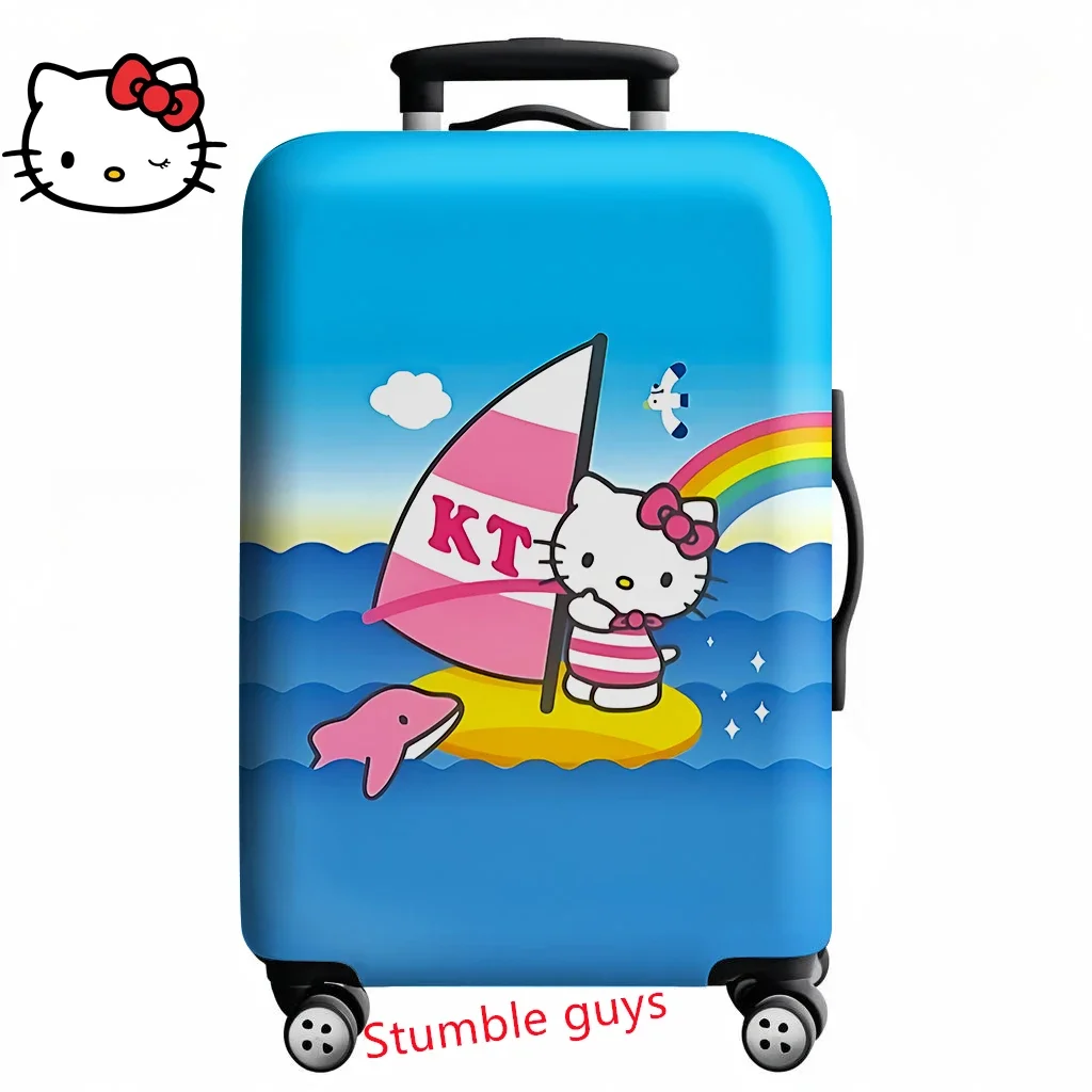 

Demon Hunters Kpop Travel Luggage Cover Fits 18-32 Inch Suitcases Anime Print Protector