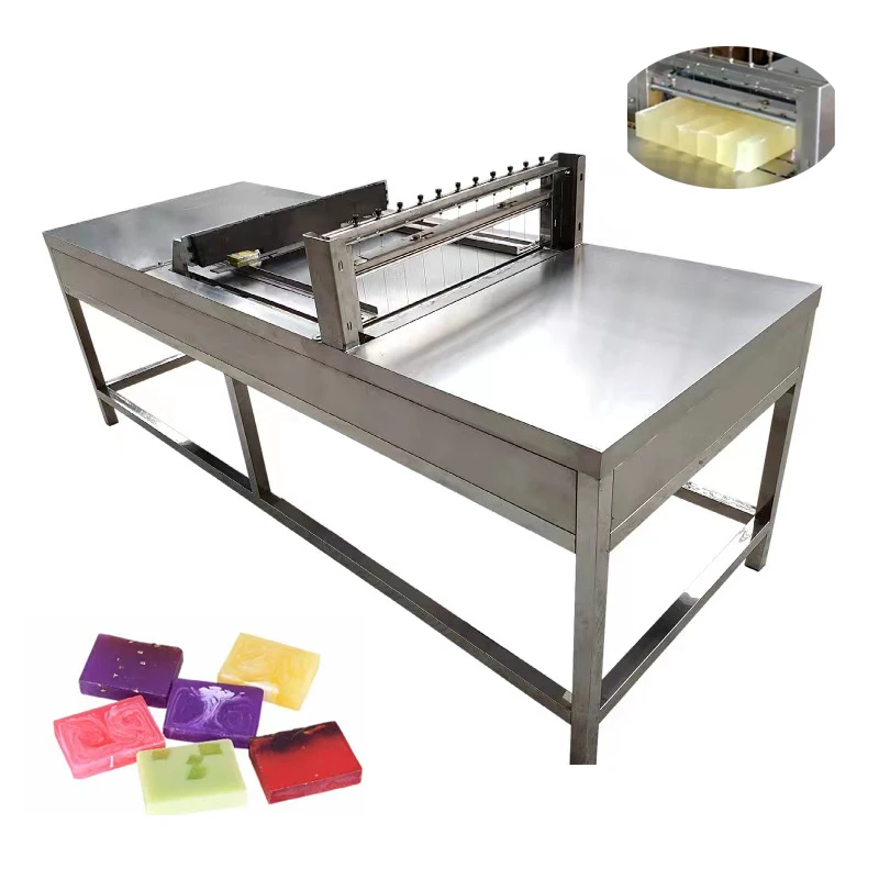 Small Hotel Soap Making Machine Production Line Soap Cutting Machine Round Square Soap Cutter Bar