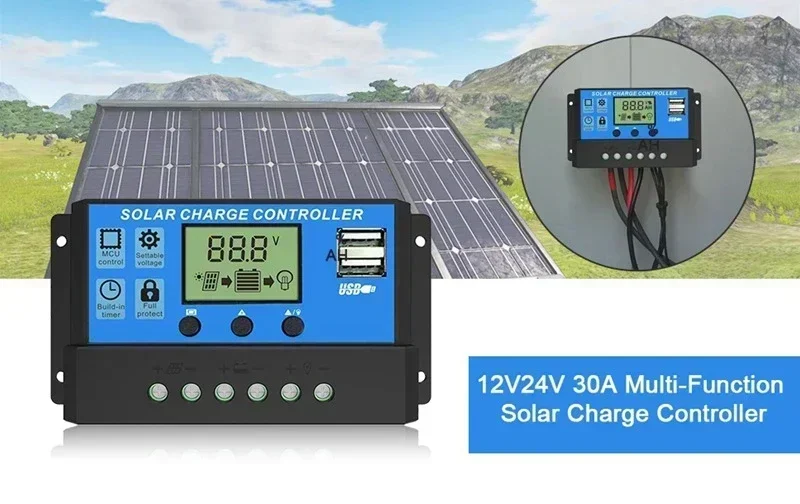 300W 12V Solarpanel-Set Komplett Polykristallin USB-Stromversorgung Tragbarer Outdoor Wiederaufladbarer Solarzellen-Generator für Zuhause – Detail 15
