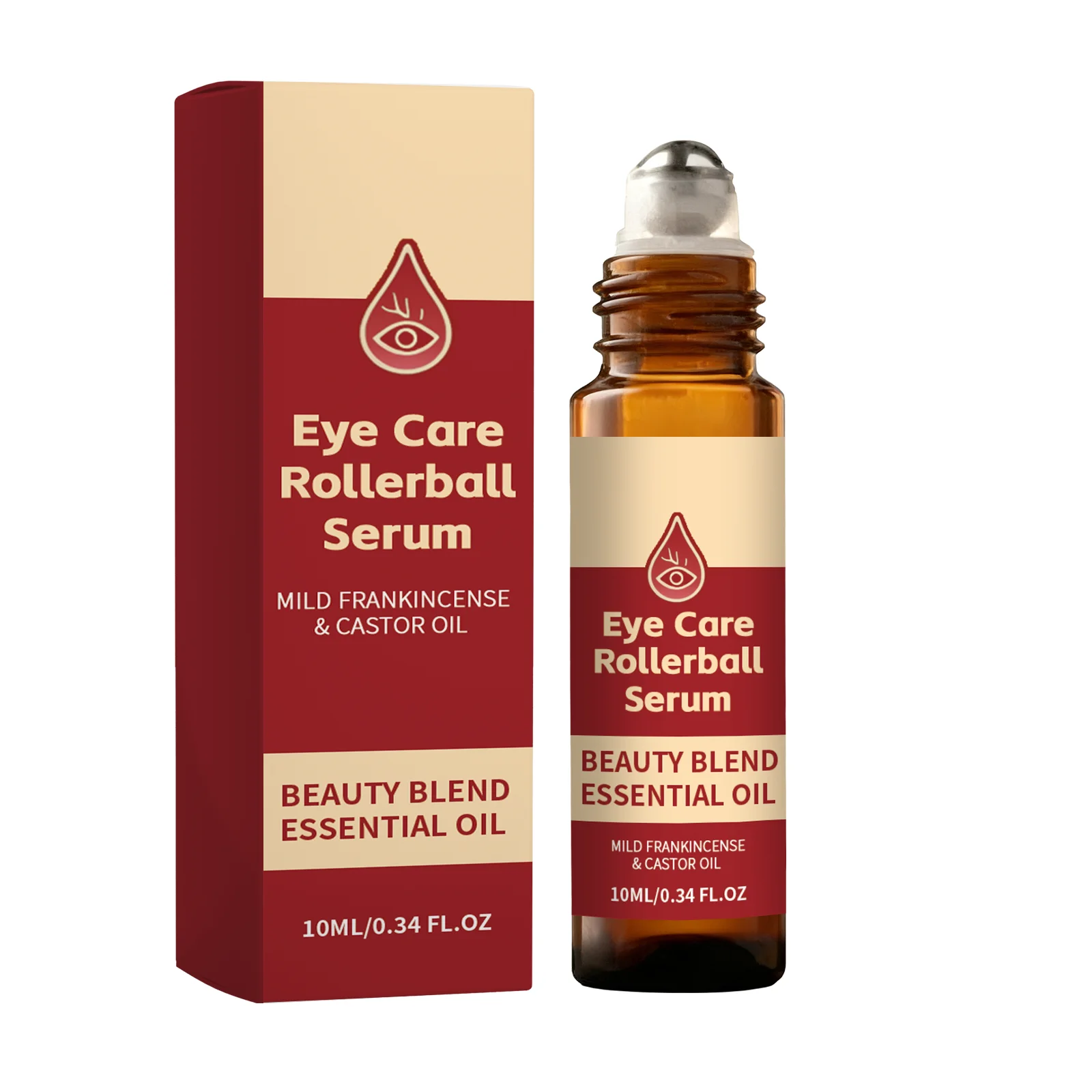 Eye Nourish Rolling Ball Essence Relieve Fine Lines Dark Circle Edema Puffiness Remove Eye Bag Brighten Moisturize Massage Serum