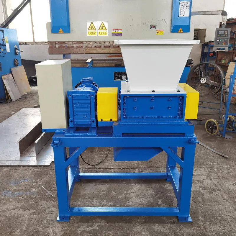

High Quality Double Shaft Waste Book Paper Carton Box Board Machine For Sale Twin-Shaft Shredder