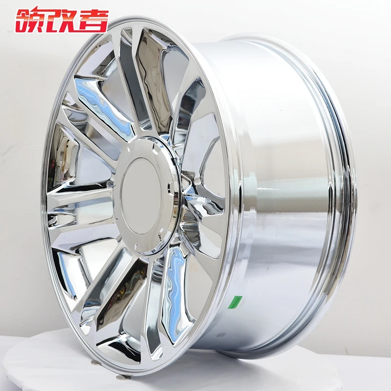 22 Inch Fits Chevy Silverado Tahoe GMC Sierra Yukon Cadillac Escalade Style Chevy Silverado 22*9 Rims Chrome