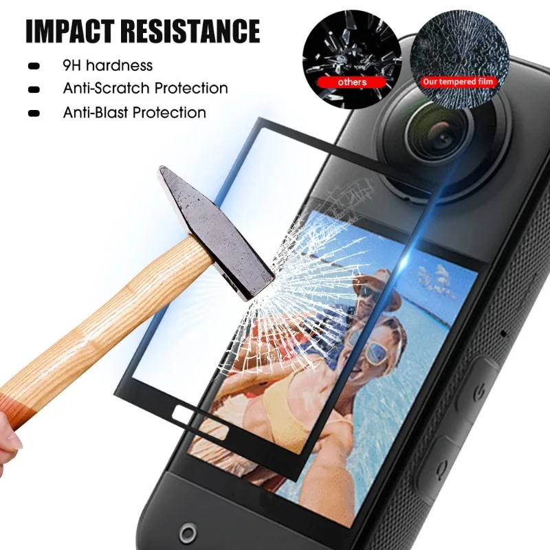 5/1PCS Screen Protector for Insta360 X4 X3 Anti-scratch Films for Insta 360 X4 Cameras Full Coverage Protective Film Not Glass